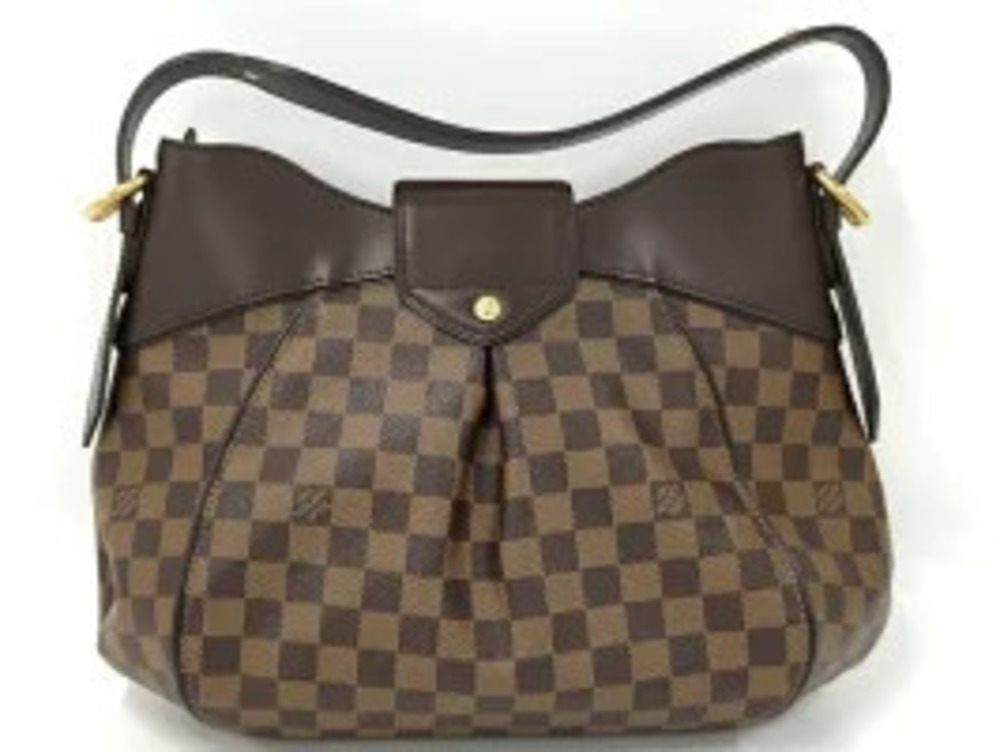 Louis Vuitton Bag Ebene Sistina Damier Brown Shoulder Brown